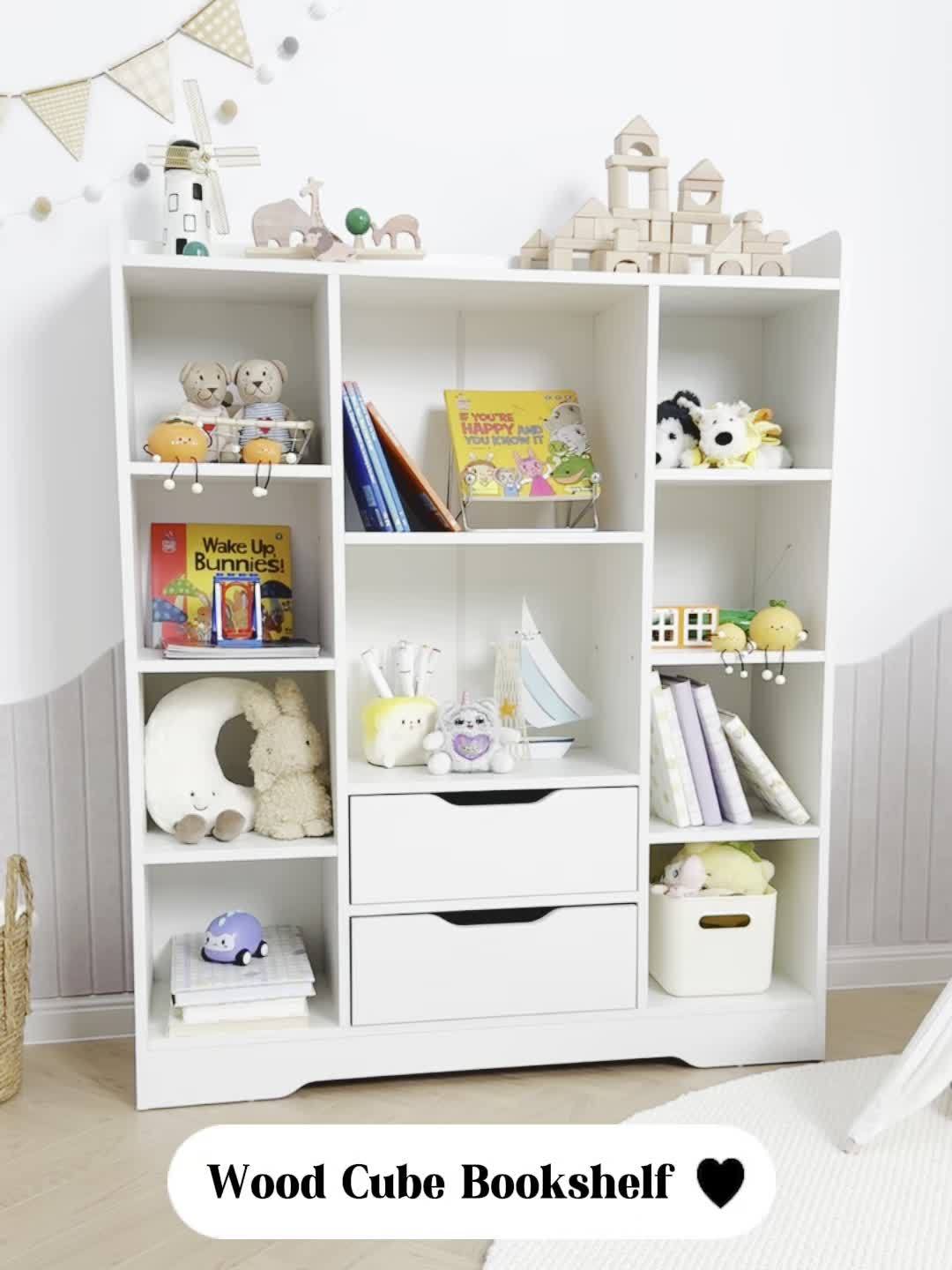 4-Tier Open Shelf Bookcase, 47.2\