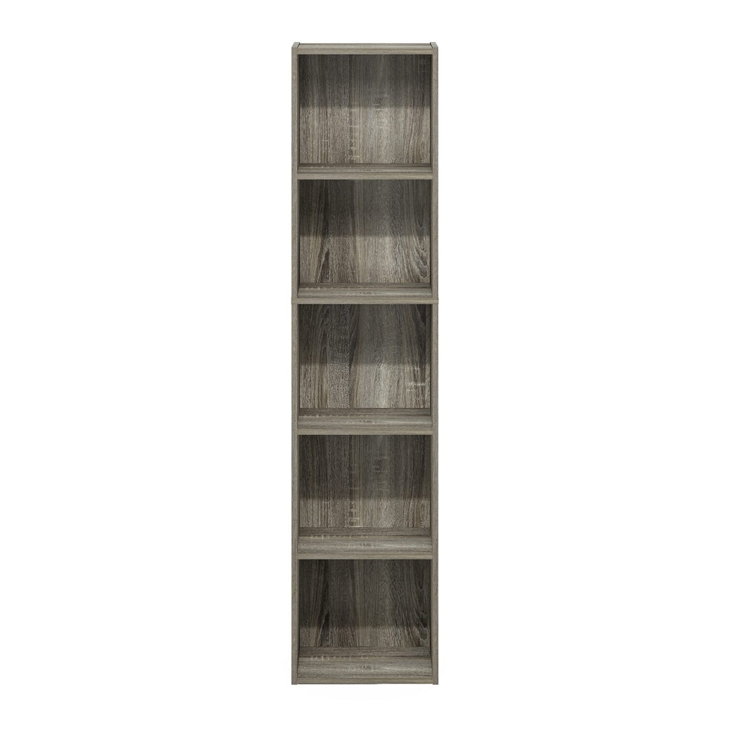 Pasir 5-Tier Open Shelf Bookcase, Tall Storage Unit, Modern Bookshelf, Versatile Display Rack, Easy Assembly, Stylish Home Organizer, Durable Design for Books, Plants, and Decorative Items