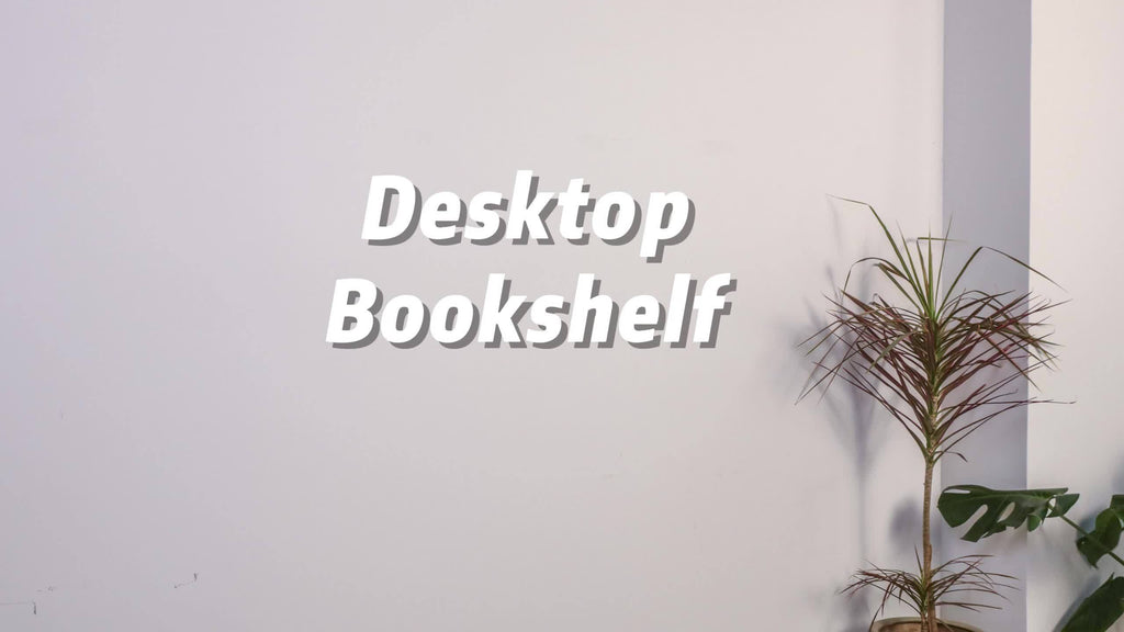 Sturdy New Zealand Pine Desktop Bookshelf - Rustic Natural Wood Finish, Multi-Compartment Organizer for Office, Dorm & Home Use, Easy Assembly