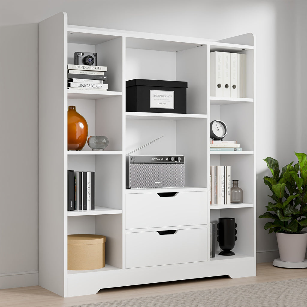 4-Tier Open Shelf Bookcase, 47.2\