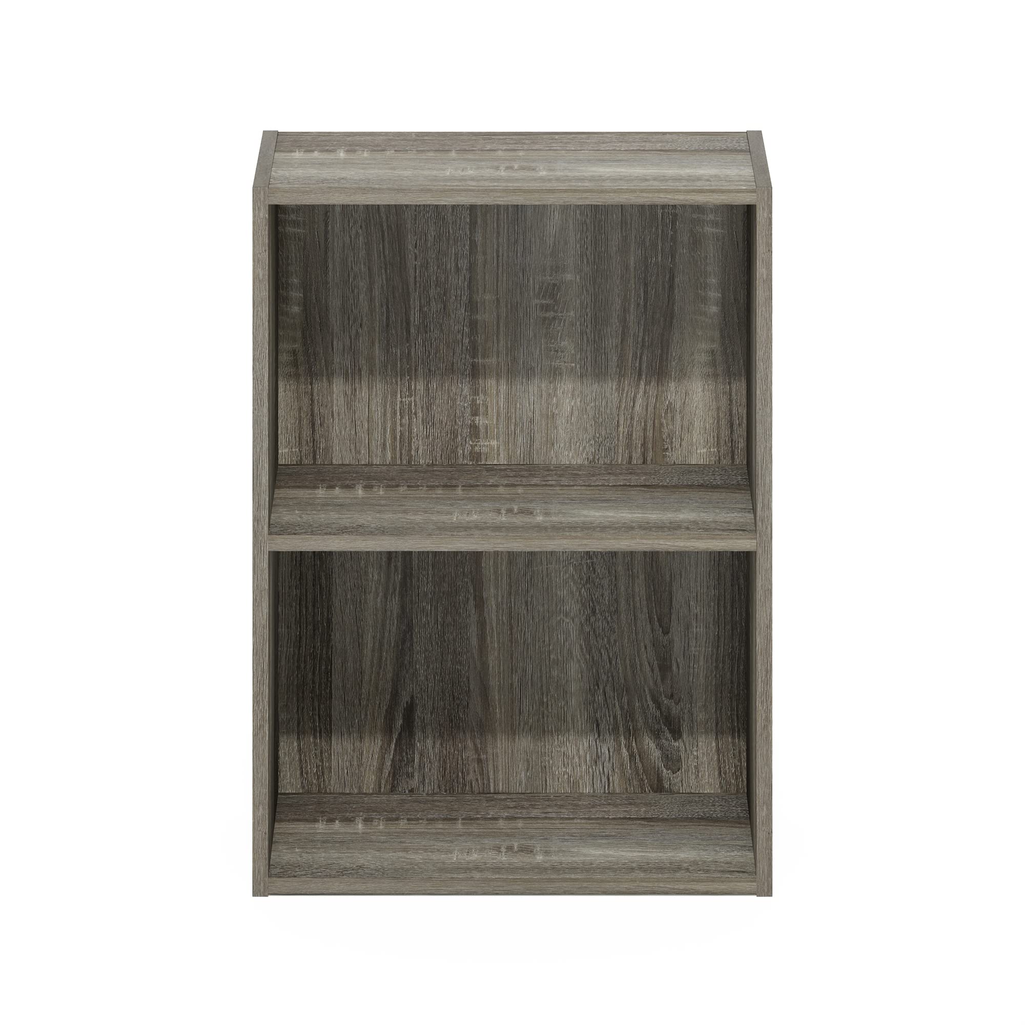 Vintage Style Small Bookcase Book Storage, French Oak, Easy Assembly, Perfect for Small Spaces