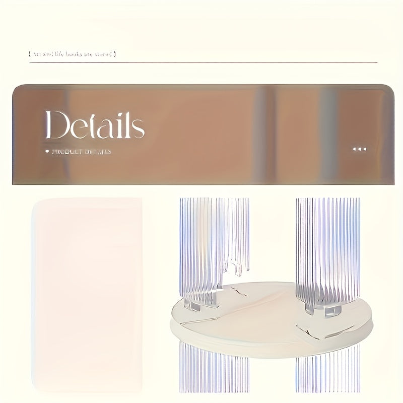 3\u002F4\u002F5- Layer Circular Shaped Rotating Bookshelf, Smooth And Stable Base, Transparent And Visible Bookscase, Storage Rack, Easy Installation, Free Stacking Bookshelf, Suitable for Living Room, Bedroom, Study Room, Home Decoration, Ideal for Gifts