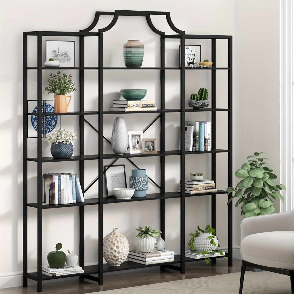 Triple Wide 5-Tier Bookshelf, 70.87\