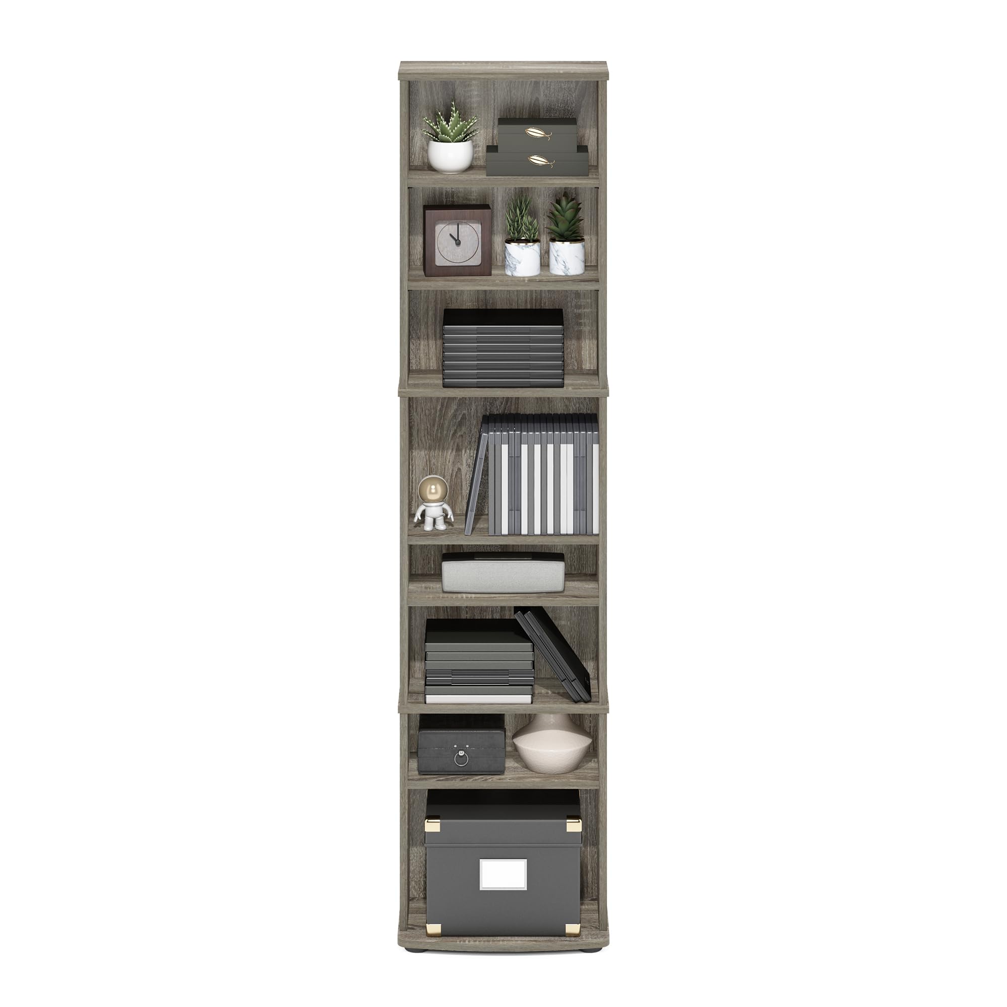 JAYA Space Saving Multimedia Storage Tower,Space Organizing, Decorating, Storing, Indoor, 5.74\