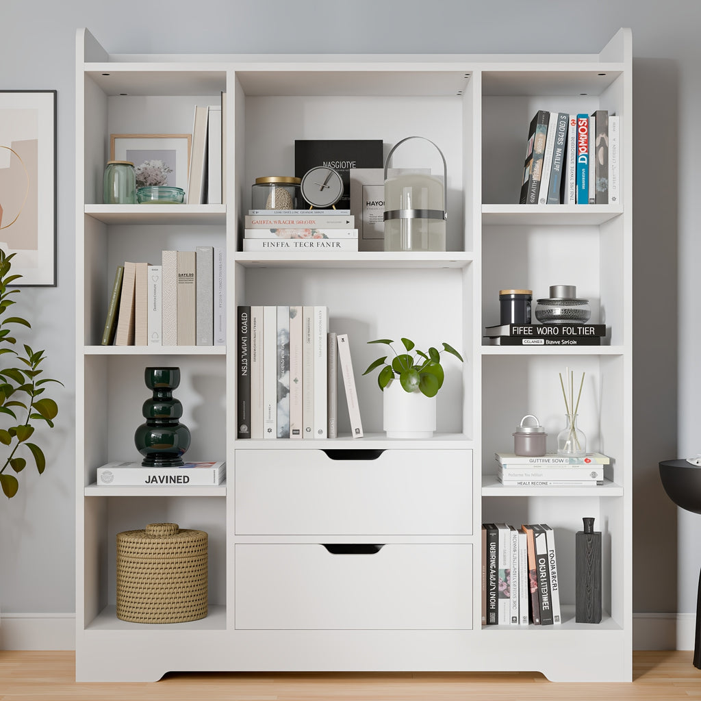 4-Tier Open Shelf Bookcase, 47.2\