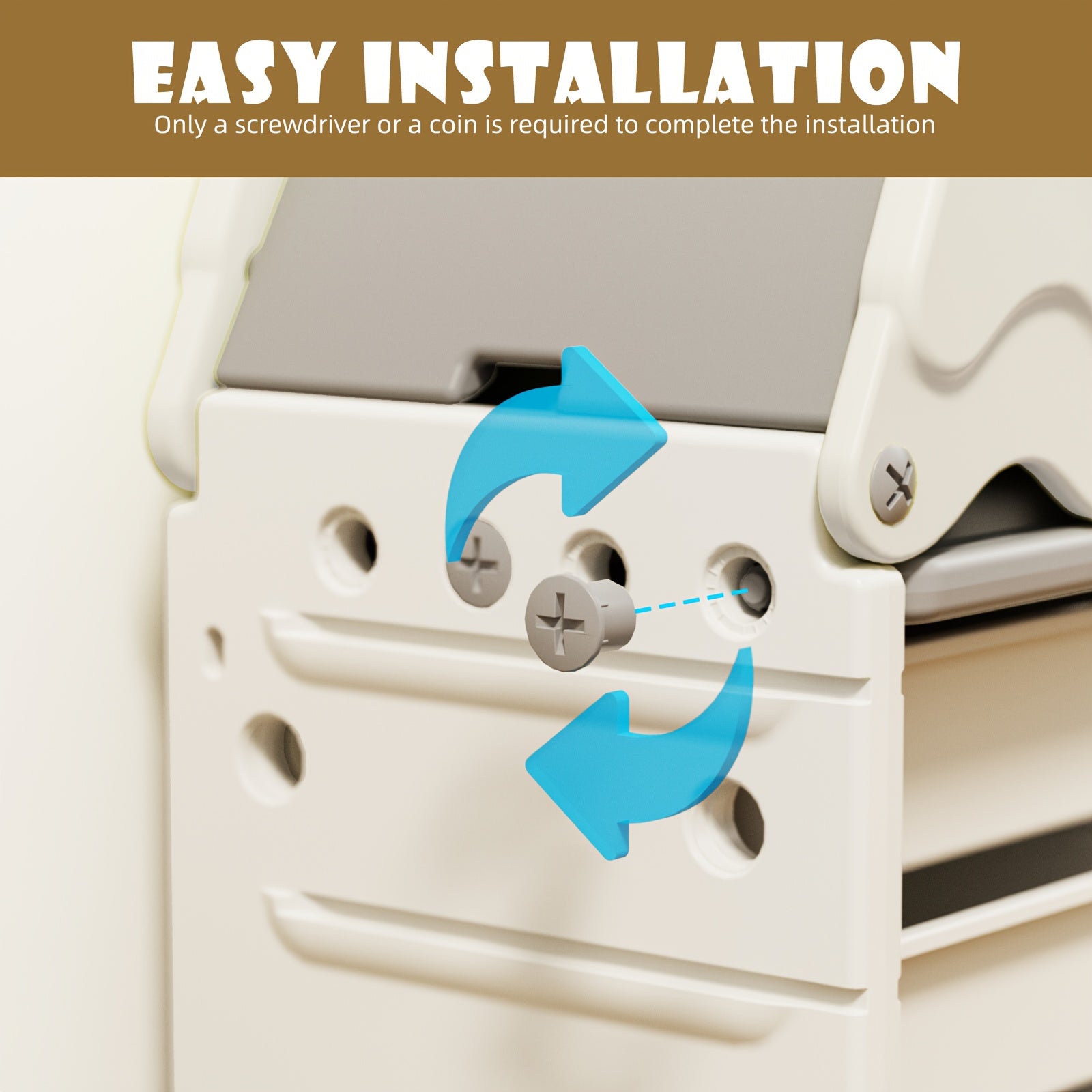 Extra Wide Kids Toy Storage Organizer with Bookcase - Large Heavy-Duty Toy Organizer, 13 Bins & 4 Box Storage, Space-Saving Bookshelf for Children's Bedroom, Playroom, Classroom - Easy-to-Clean Plastic Construction