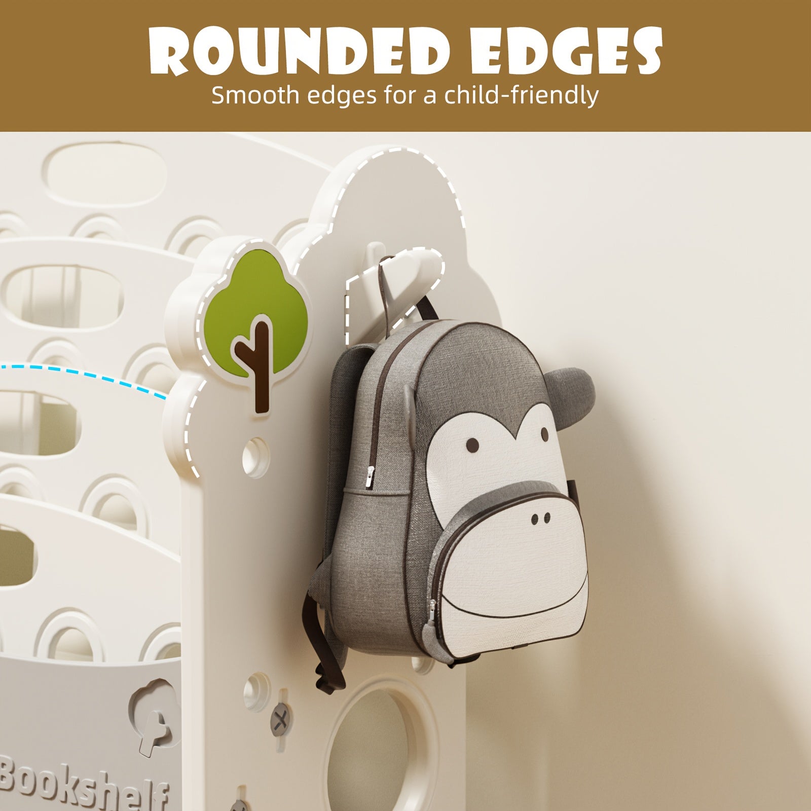 Extra Wide Kids Toy Storage Organizer with Bookcase - Large Heavy-Duty Toy Organizer, 13 Bins & 4 Box Storage, Space-Saving Bookshelf for Children's Bedroom, Playroom, Classroom - Easy-to-Clean Plastic Construction