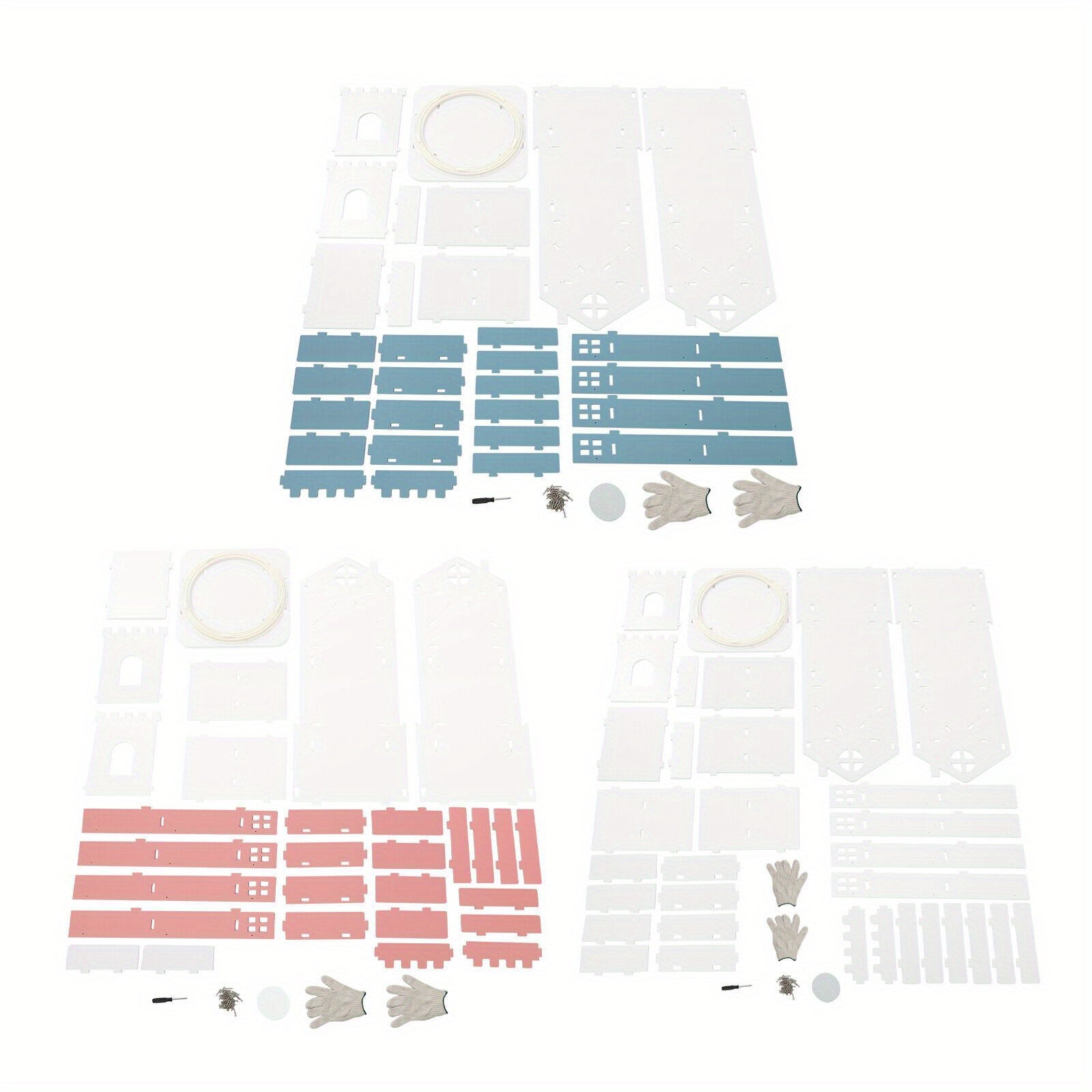 CNCEST 360° Rotating Bookshelf - Multi-Functional, Floor Standing Display for Living Room, Study, Bedroom, Library, Reading Room, School - Smooth Edges, Baffles, Assembly Required - Blue\u002FPink\u002FWhite Options, Bookshelf Decorations