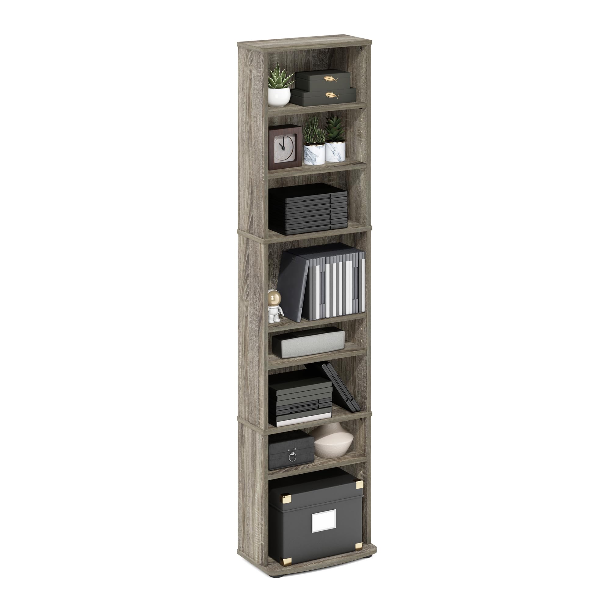 JAYA Space Saving Multimedia Storage Tower,Space Organizing, Decorating, Storing, Indoor, 5.74\