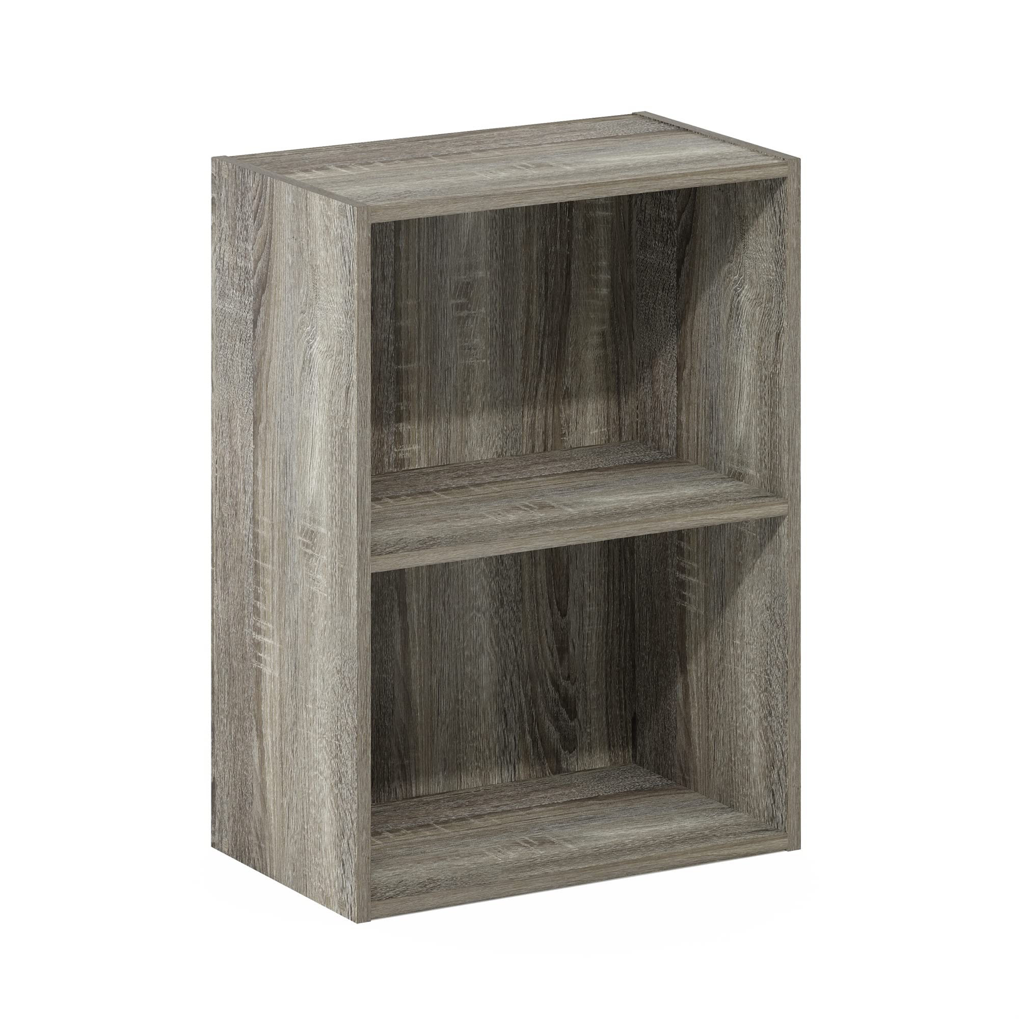 Vintage Style Small Bookcase Book Storage, French Oak, Easy Assembly, Perfect for Small Spaces