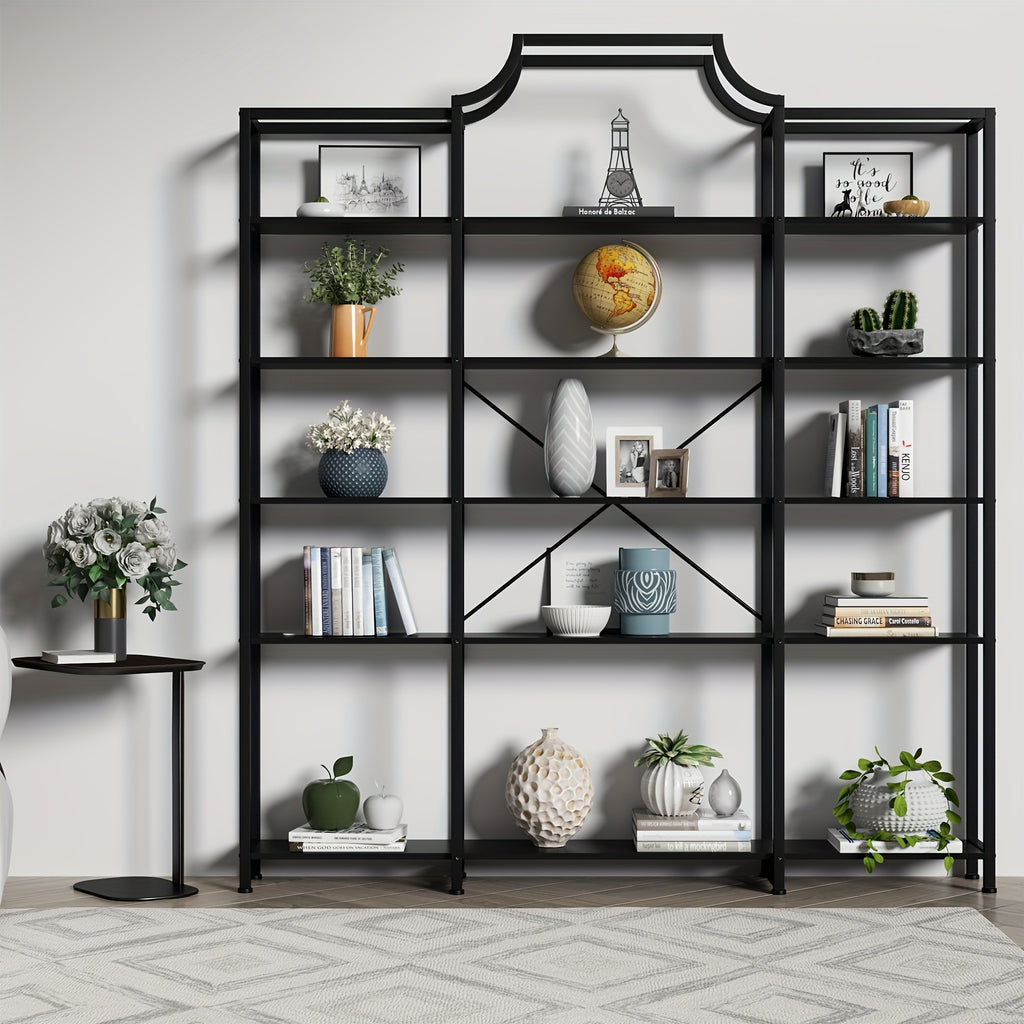 Triple Wide 5-Tier Bookshelf, 70.87\