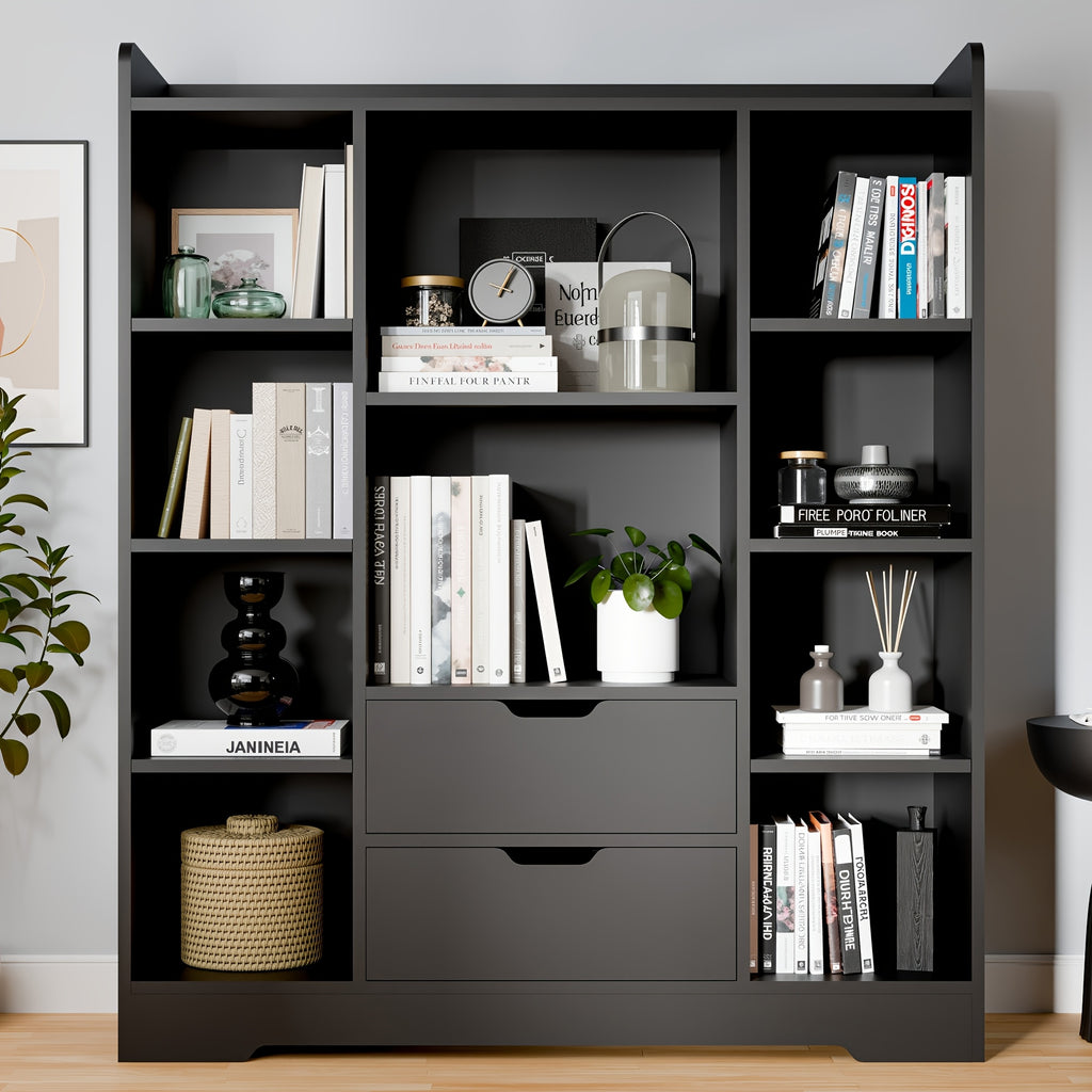 4-Tier Open Shelf Bookcase, 47.2\